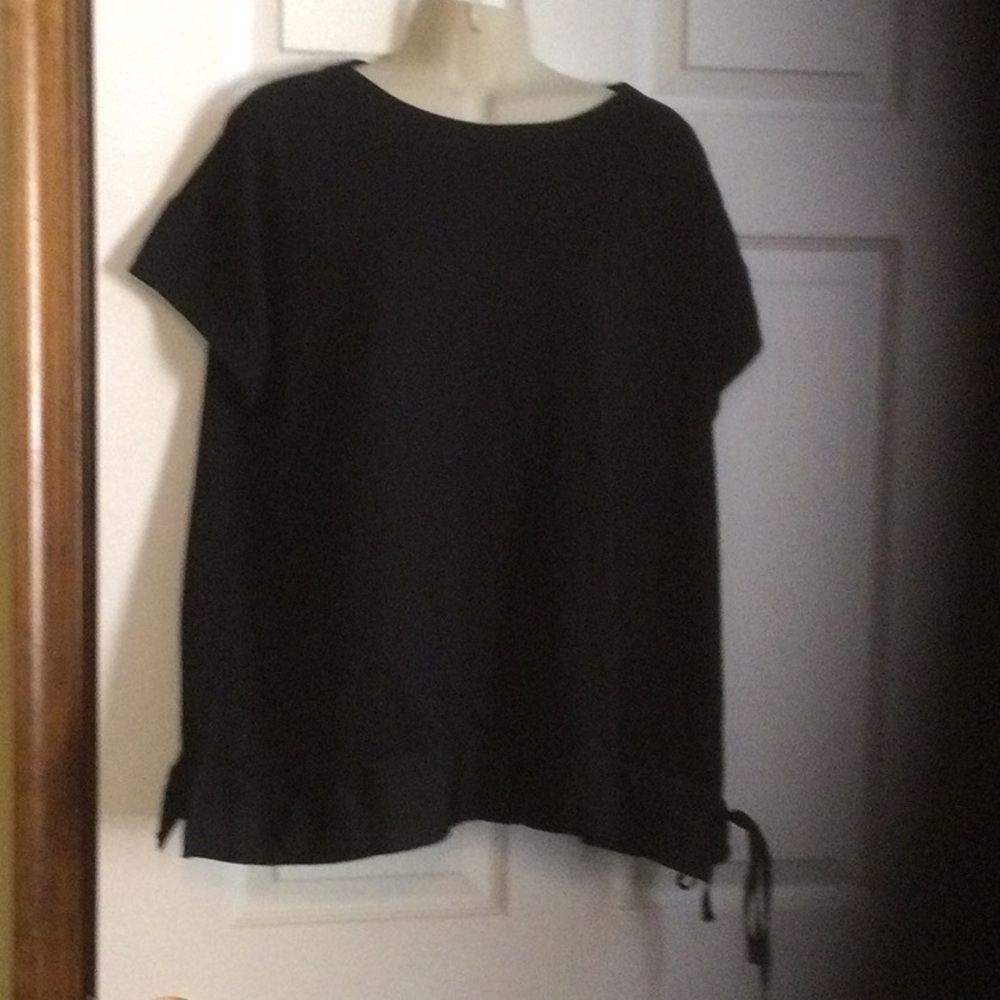 Banana Republic Black Short Sleeve Top